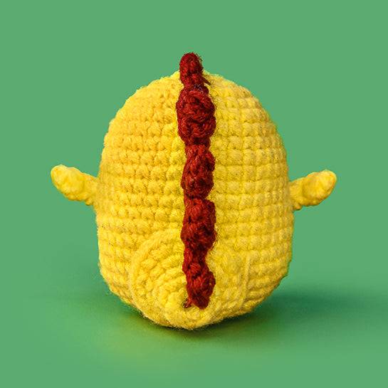 Dinosaur Owen crochet kit for beginners adults - ICrochetIt
