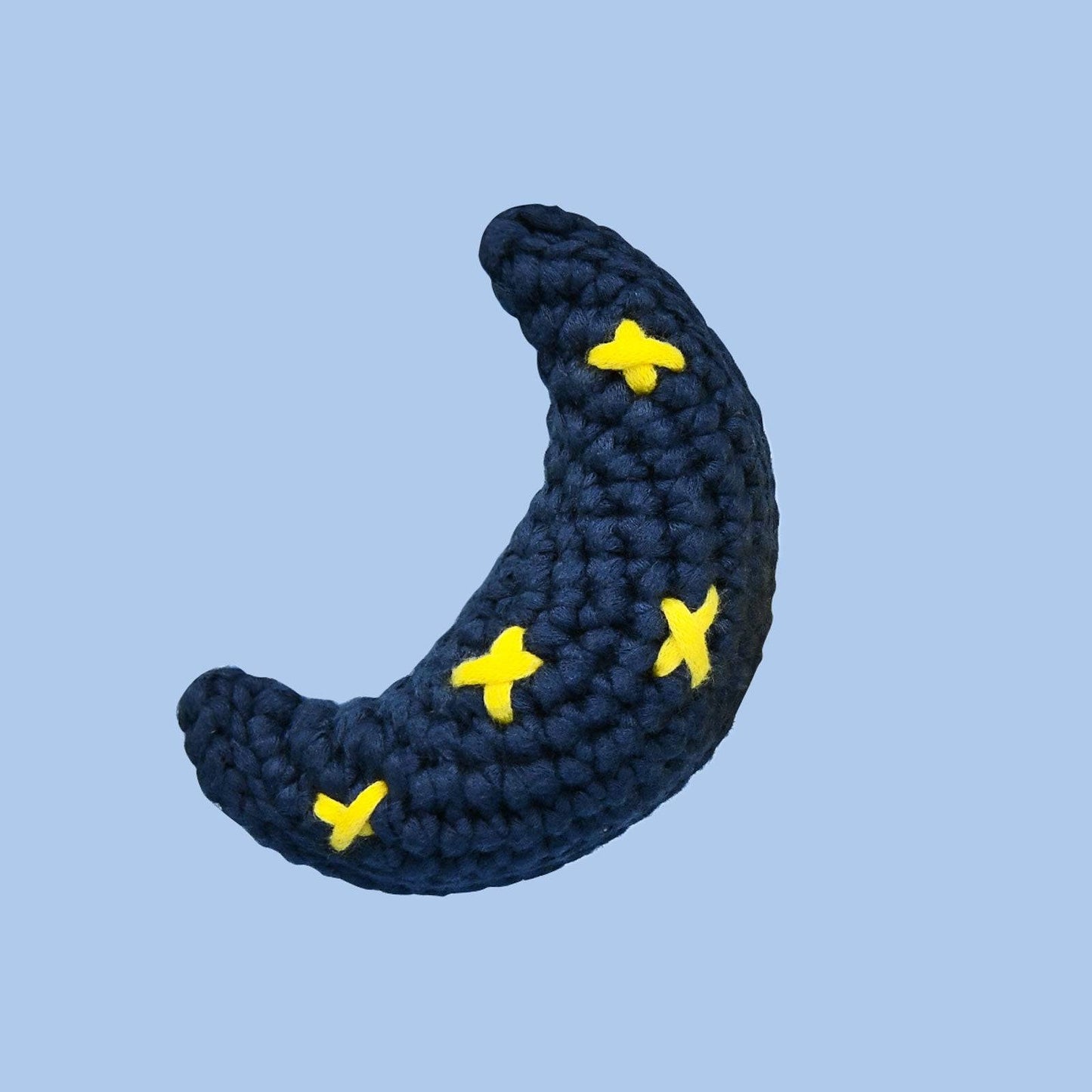 Cute Moon Serenity | Crochet Kit For Beginner + - ICrochetIt