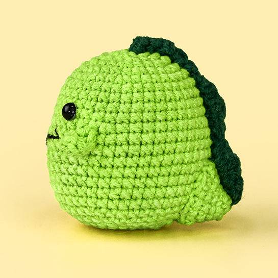 Dinosaur Dawen crochet kit for beginners adults - ICrochetIt