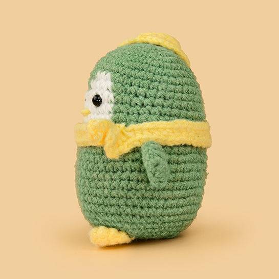 Penguin Lucky Crochet Kit for beginners kids - ICrochetIt