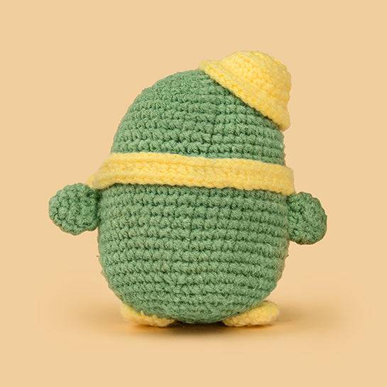 Penguin Lucky Crochet Kit for beginners kids - ICrochetIt