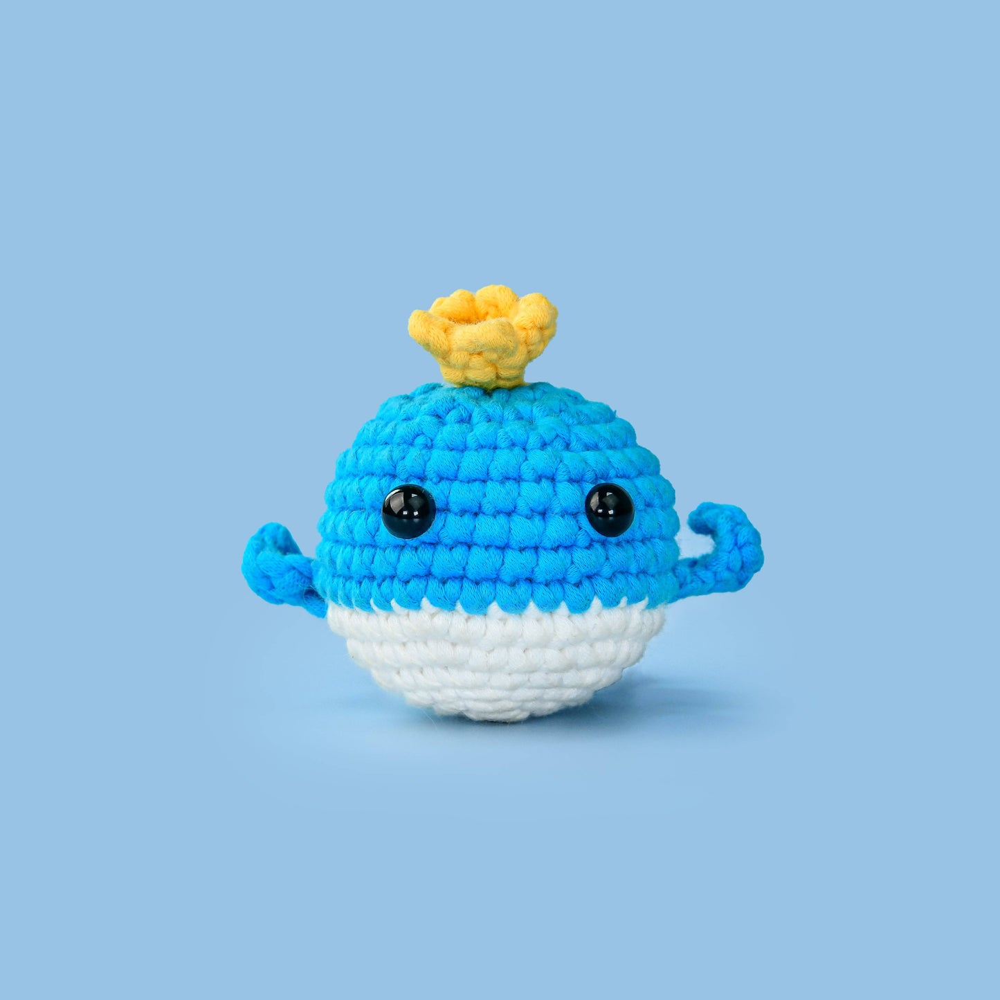 Blue Whale Bobi crochet | kit for beginners - ICrochetIt