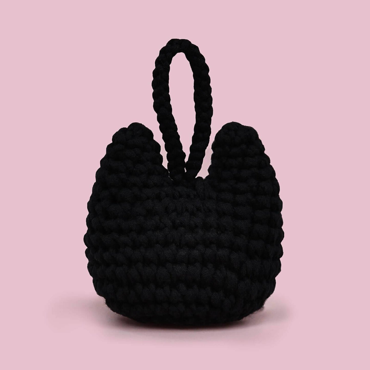 Beginner Black Cat Coalball Crochet Kit - ICrochetIt