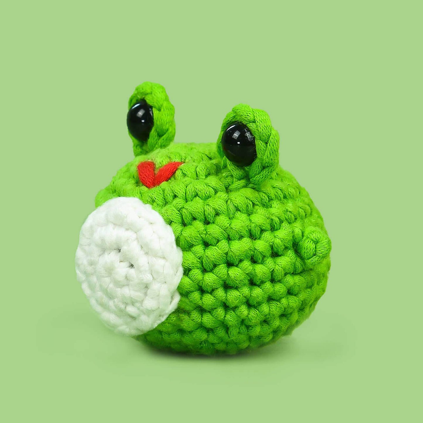 Jolly Jasper Frog Crochet Kit for Beginners - ICrochetIt
