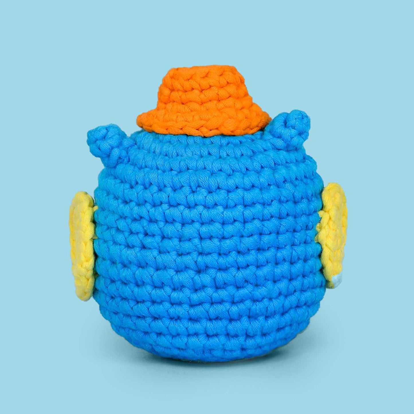 Adorable Crochet Owl - Skyler the Blue Owl - ICrochetIt