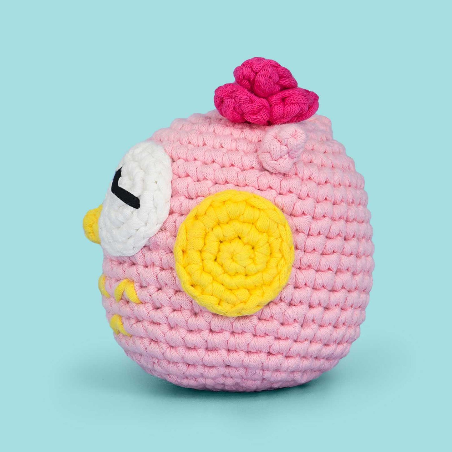 Charming Crochet Owl - Blossom the Pink Owl - ICrochetIt