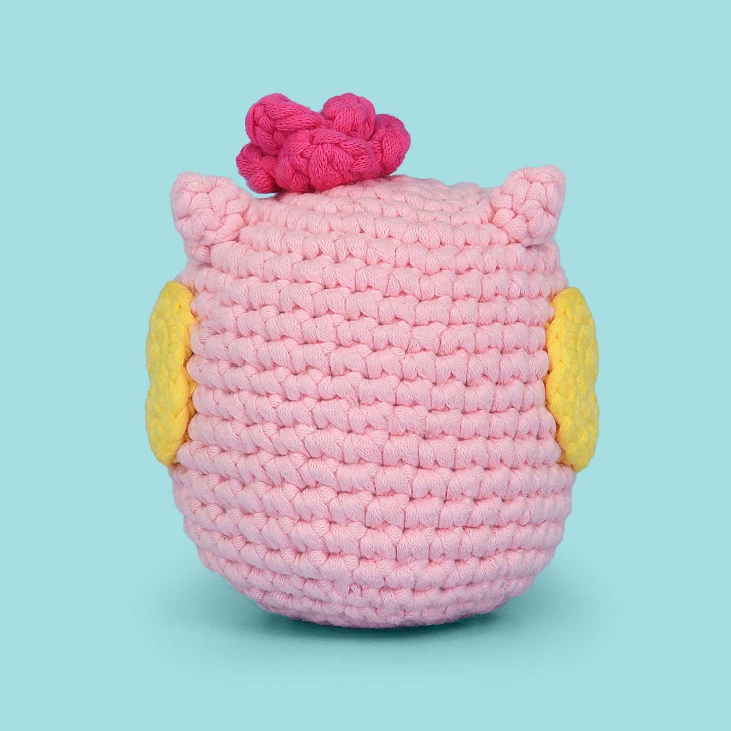Charming Crochet Owl - Blossom the Pink Owl - ICrochetIt