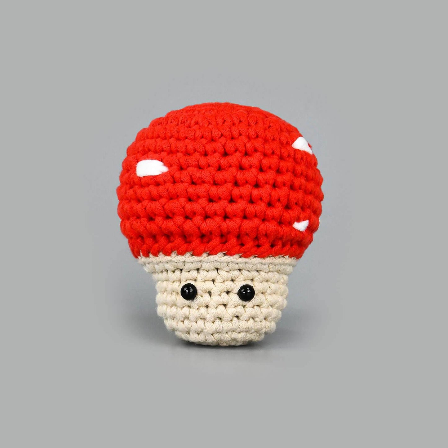 Whimsical Mushroom Dotty Crochet Kit for Beginners - ICrochetIt