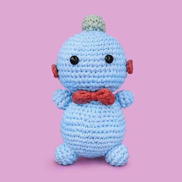 Cute Dinosaur Squishy | Beginner Crochet Kit - ICrochetIt