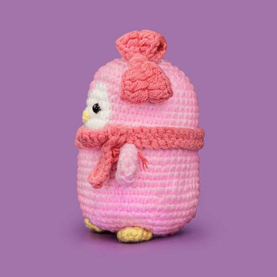 penguin crochet kit for beginners