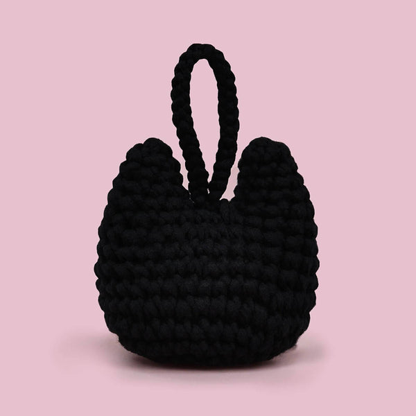 Beginner Black Cat Coalball Crochet Kit