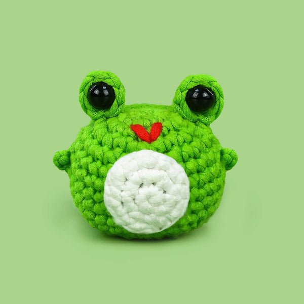 Jolly Jasper Frog Crochet Kit for Beginners