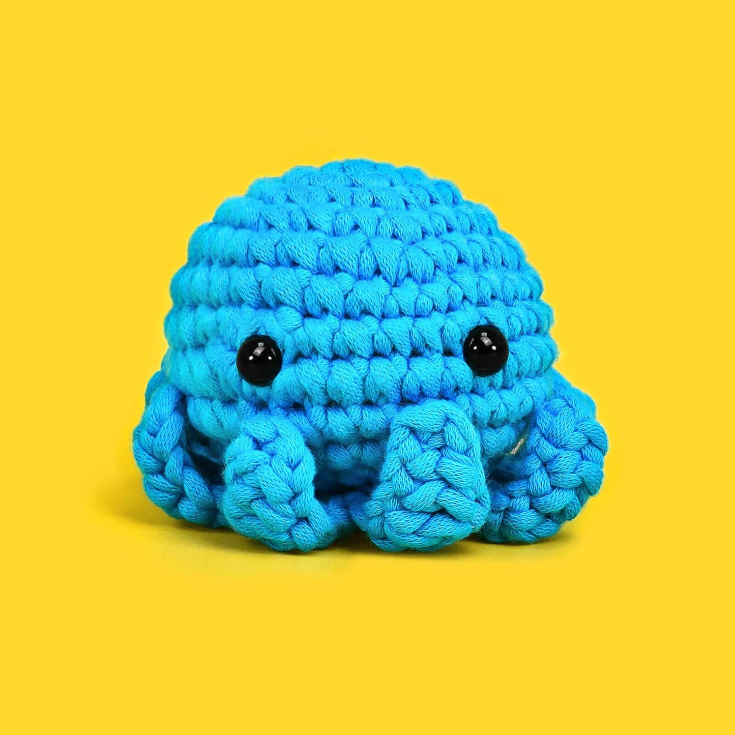 Waka Blue Octopus | Crochet Kit for Beginners - ICrochetIt