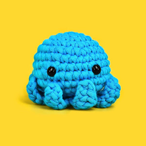 Waka Blue Octopus | Crochet Kit for Beginners