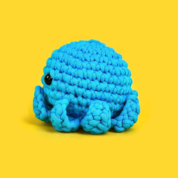 Waka Blue Octopus | Crochet Kit for Beginners